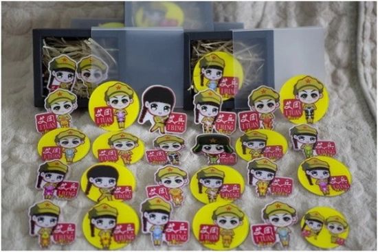 兵团获得全国优秀红色旅游文创产品之一的艾兵艾团。 兵团获得全国优秀红色旅游文创产品之一的艾兵艾团。